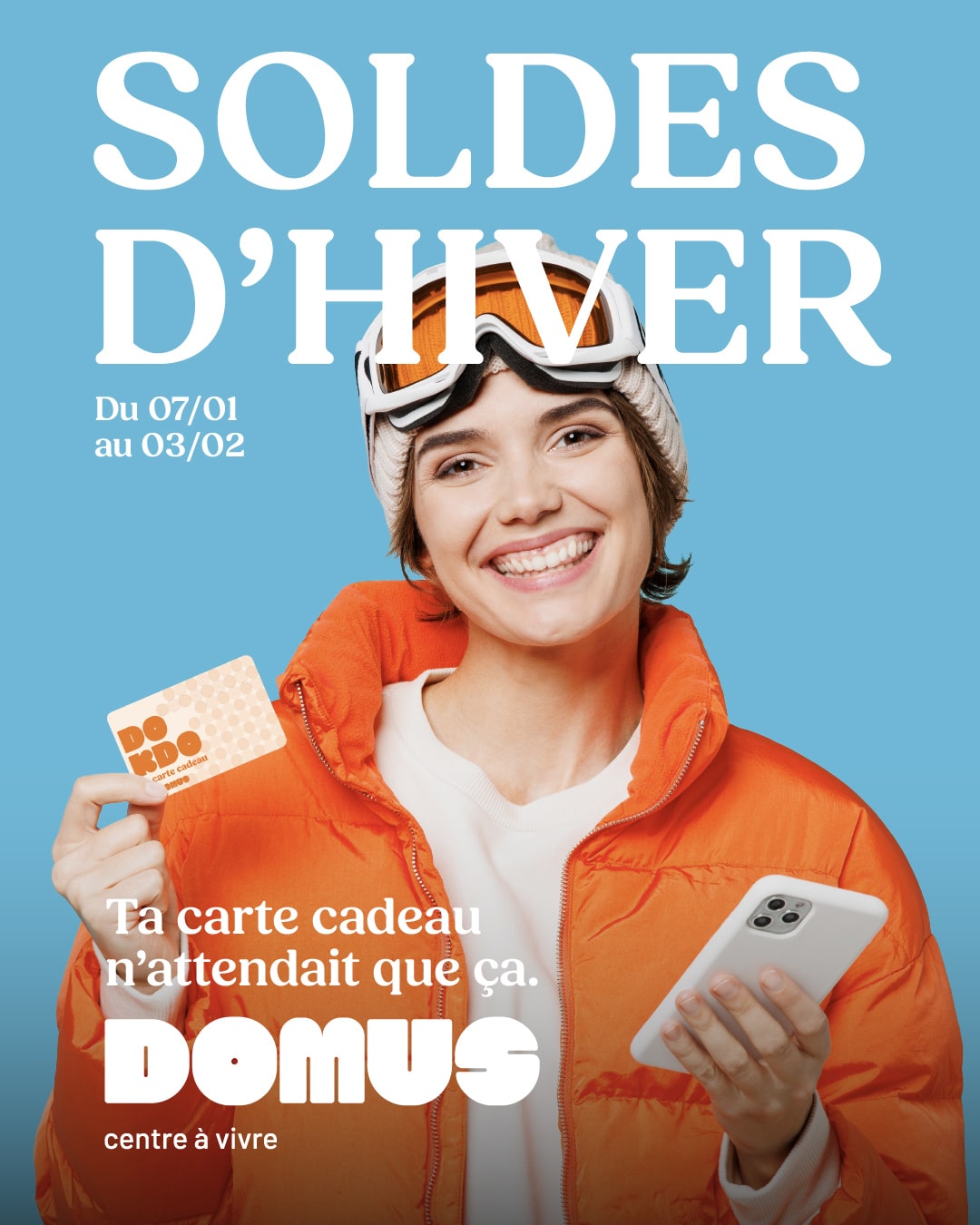 Les soldes d’hiver arrivent à Domus !