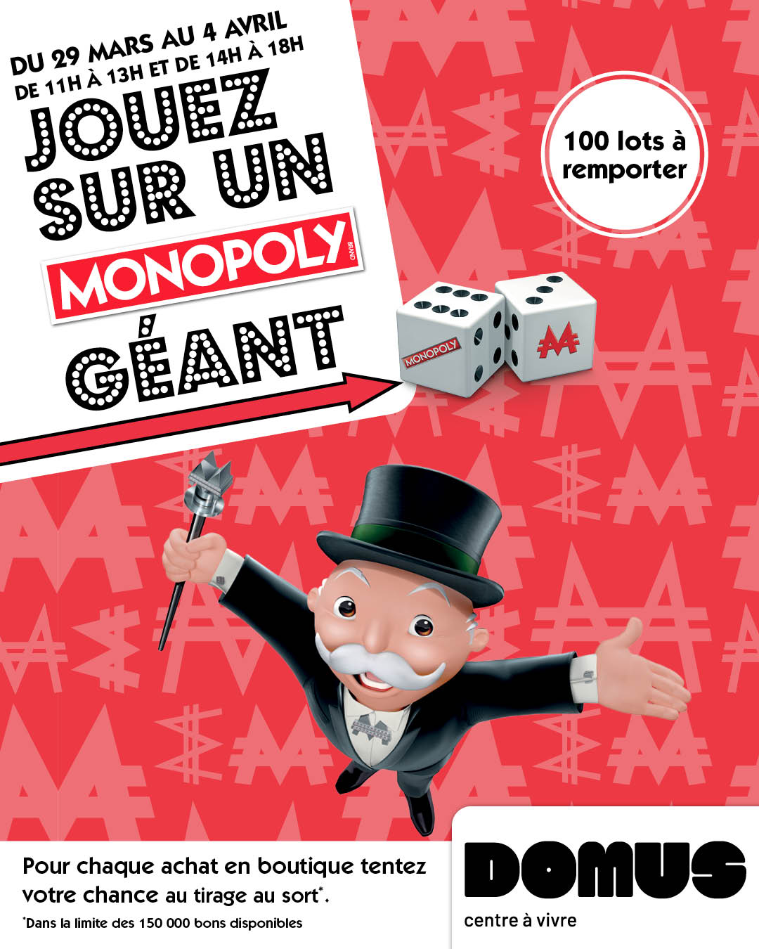 🎲 Un Monopoly géant arrive à DOMUS !