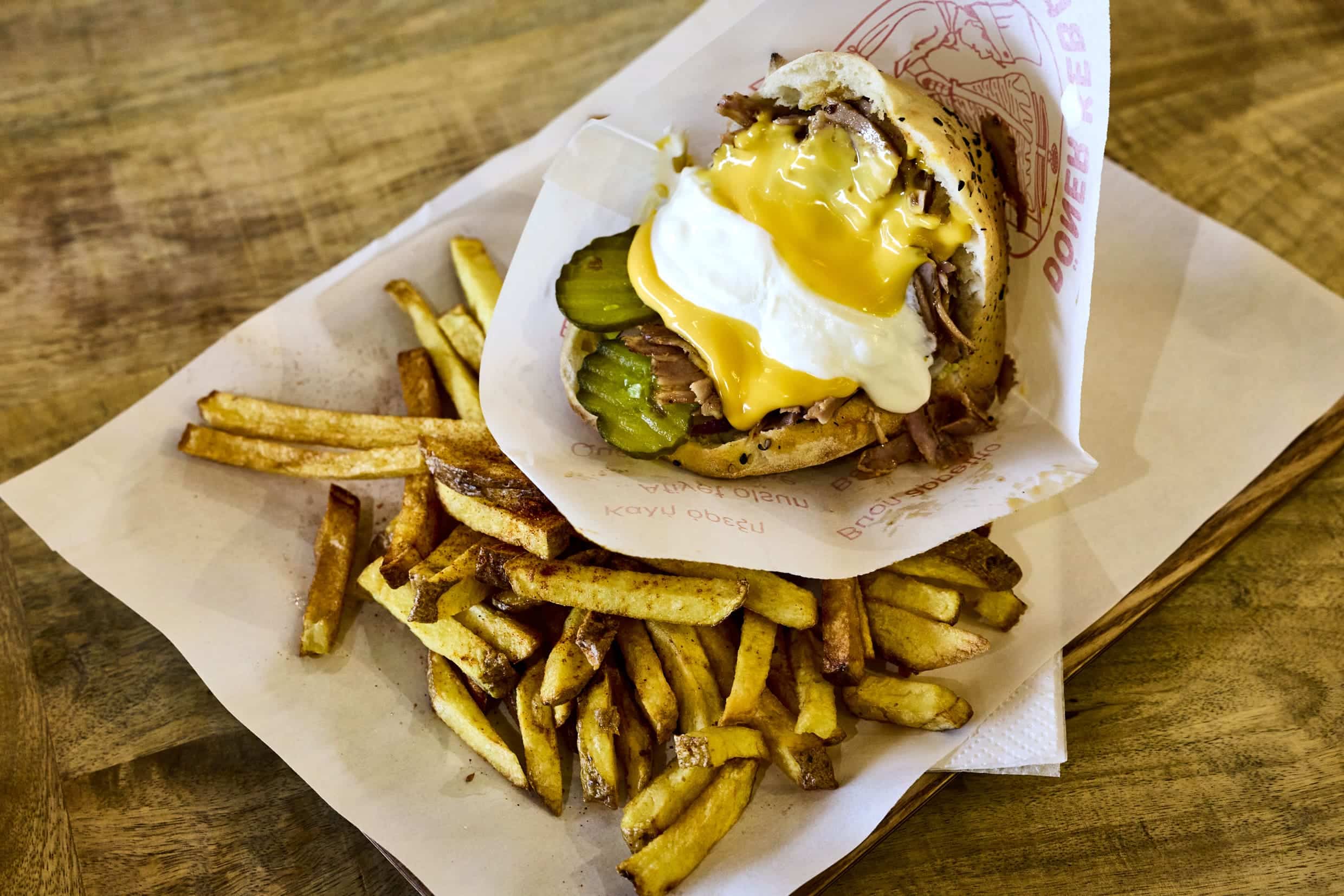 Doner kebab restaurant petit veau centre commercial Domus