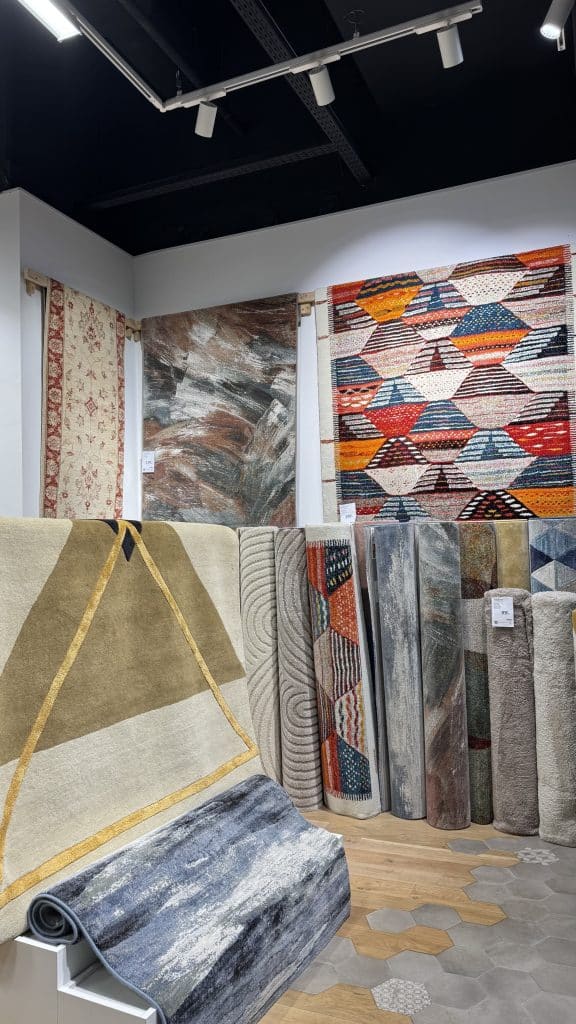 Rayon tapis Magasin Saint Maclou, centre commercial Domus Paris