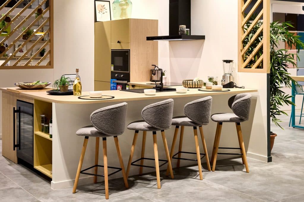 Intérieur magasin de cuisine SoCoo'c centre commercial Domus Paris